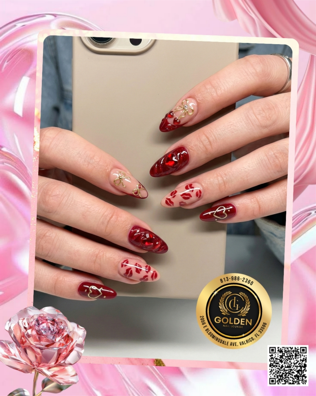 Love is in the air and on your fingertips. This Valentine's Day, treat yourself to nails that make your heart skip a beat. 
